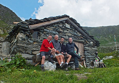 Al Bivacco Zamboni (2007 m.) con lungo giro ad anello da Madonna delle nevi il 5 luglio 2013 - FOTOGALLERY